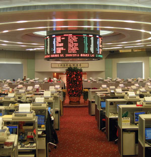 Hong Kong stock exchange