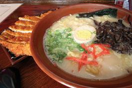 Pork cutlet ramen