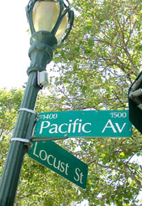 Pacific Ave.