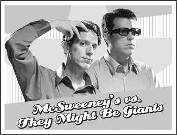 McSweeney's vs. They Might Be Giants