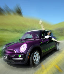 Woman in Car