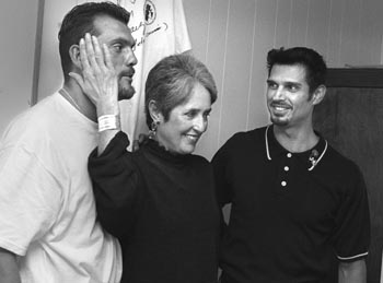 Joan Baez, Peter Baez, Jesse Garcia