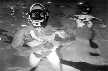 Santa Rosa Sharks underwater hockey team