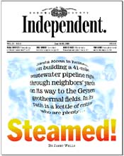 newspaper cover