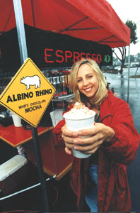 coffee cart