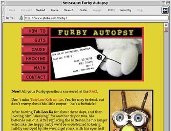 Furby Autopsy